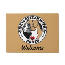 Boxer Personalisiertes Leben besser mit einem Boxe