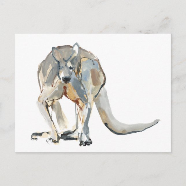 Boxer Postkarte (Vorderseite)