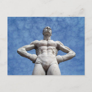 Boxer Postkarte