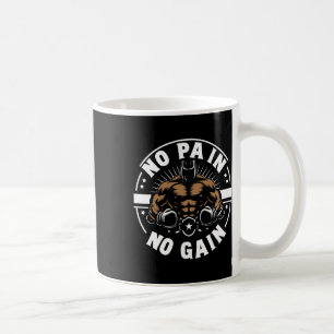 Boxer Quotes Kein Schmerz kein Schmerz Zeichen kei Kaffeetasse