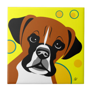 Boxer-Rasse Fliese