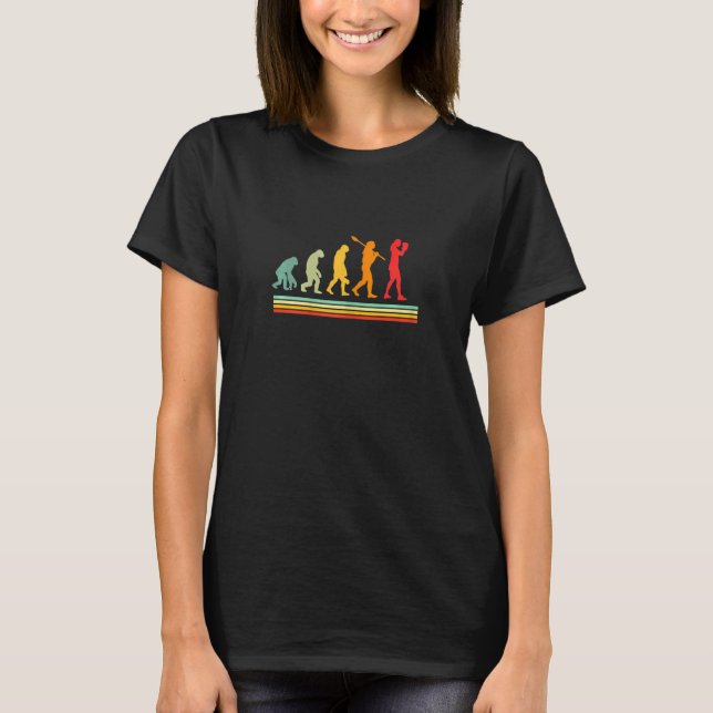 Boxer Ret. Evolution der Evolution Boxen T-Shirt (Vorderseite)