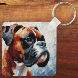 Boxer Schlüsselanhänger