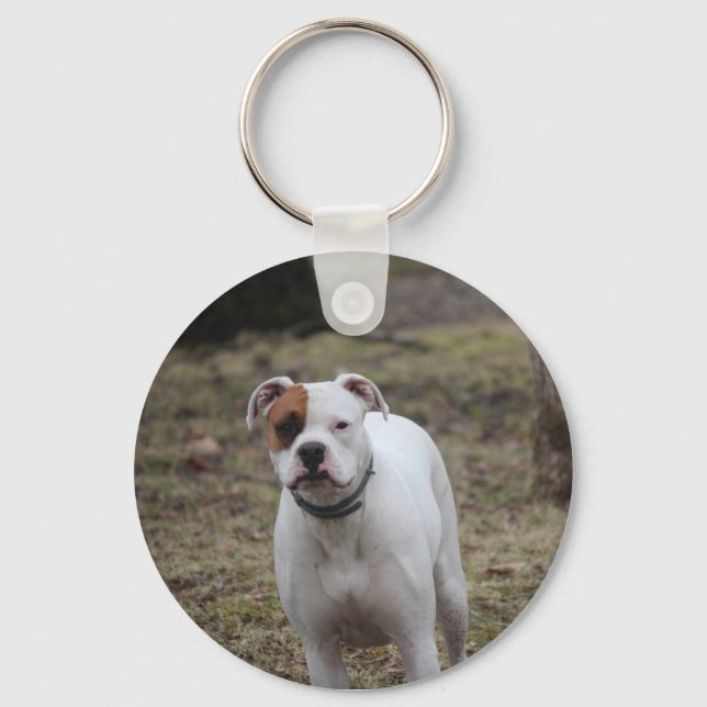 Boxer Schlüsselanhänger (Vorderseite)