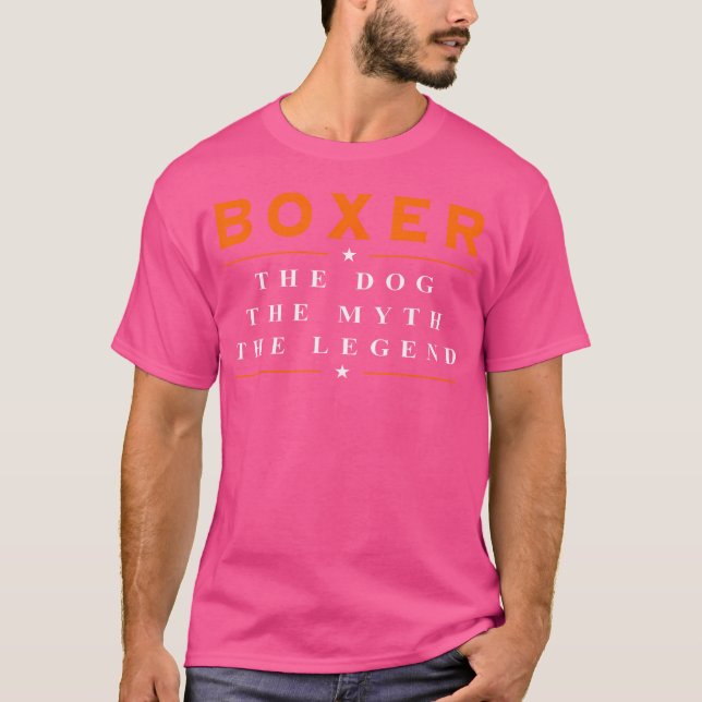 Boxer T-Shirt (Vorderseite)