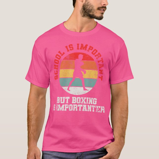Boxer T-Shirt (Vorderseite)