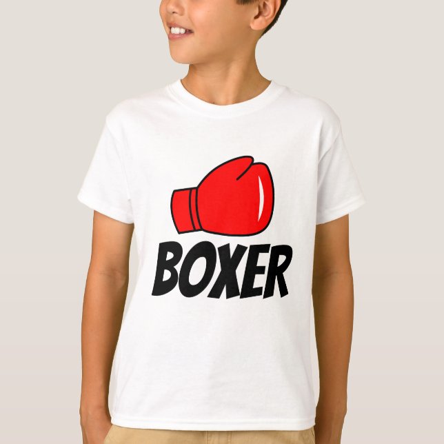 Boxer t Shirt für Kinder (Vorderseite)