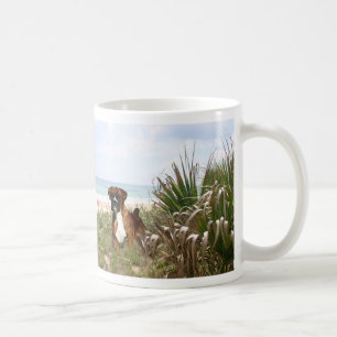 Boxer-Tassen-Herzschlag an meinen Füßen Kaffeetasse