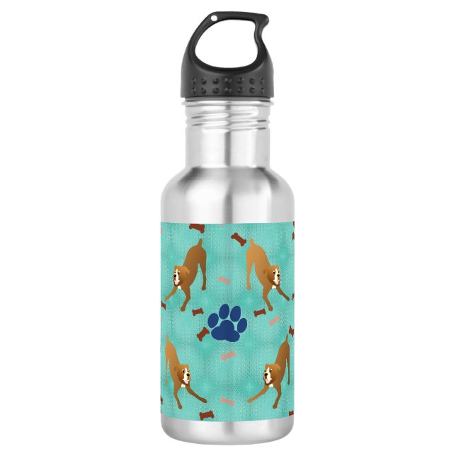 Boxer Trinkflasche (Vorderseite)