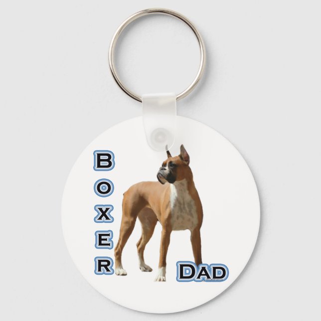 Boxer Vater 4 - Schlüsselanhänger (Vorderseite)