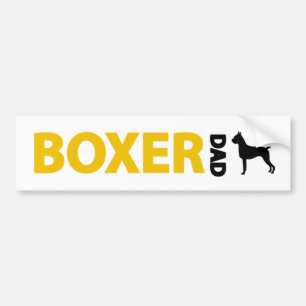Boxer-Vater Autoaufkleber