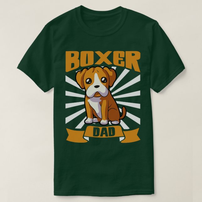 Boxer Vater Boxer T-Shirt (Design vorne)