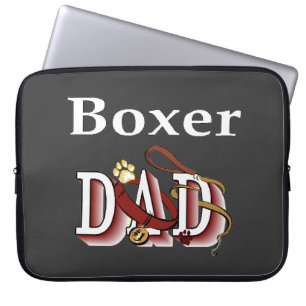 Boxer Vater Laptopschutzhülle