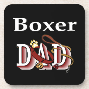 Boxer Vater Untersetzer