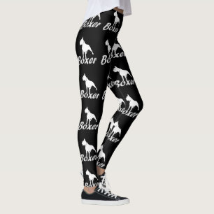 Boxer verfolgt Modekunst-Leggings Leggings