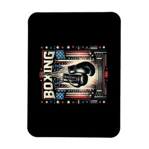 Boxer Vintag Bo - Boxer-Boxen Magnet