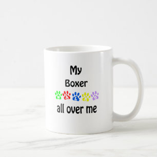 Boxer Walks Design Kaffeetasse
