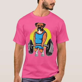 Boxer Weightlift I Funny Deadlift Fitness I Gym T-Shirt