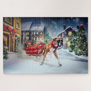 Boxer Weihnachtsfest Saison