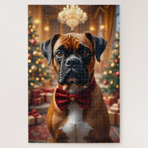 Boxer Weihnachtskunst