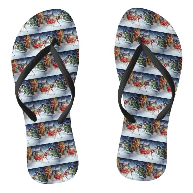Boxer Weihnachtssaison Flip Flops (Fußbett)