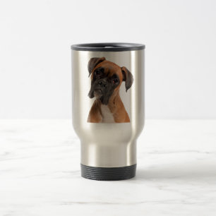 Boxer-Welpe Reisebecher