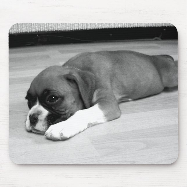 Boxer Welpenmousepad Mousepad (Vorne)