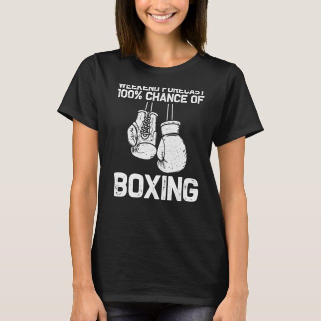 Boxerhandschuhe für Damen T-Shirt (Vorderseite)