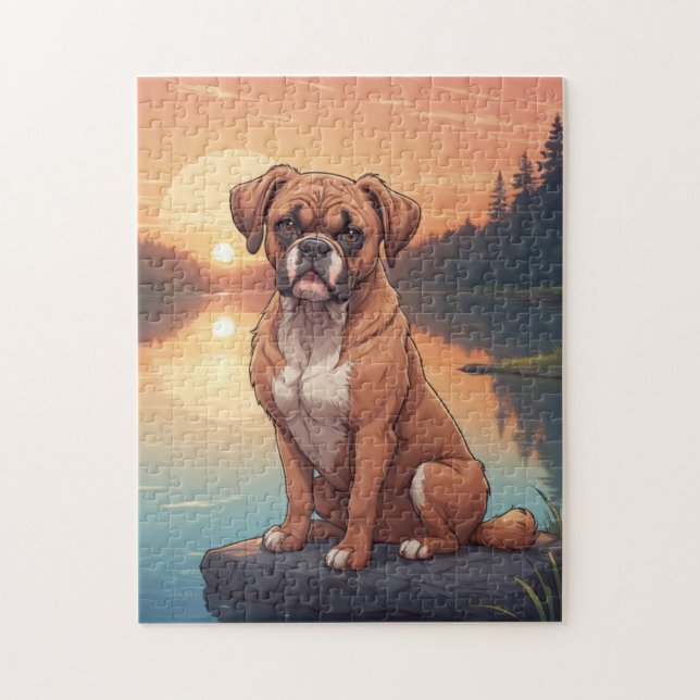 Boxerhund (Vertikal)