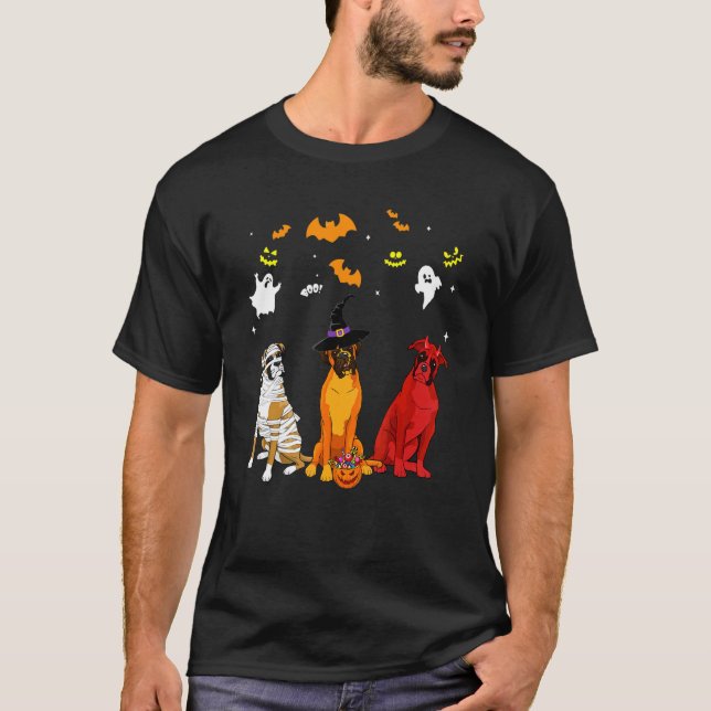 Boxerhund 1 T-Shirt (Vorderseite)