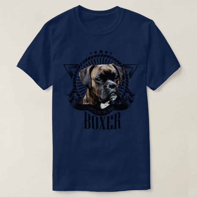 Boxerhund (3) T-Shirt (Design vorne)