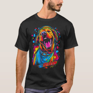 Boxerhund Gitarre T-Shirt