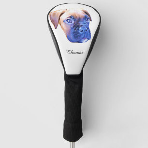 Boxerhund Golf Headcover