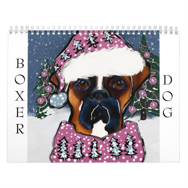 Boxerhund Kalender (Titelbild)