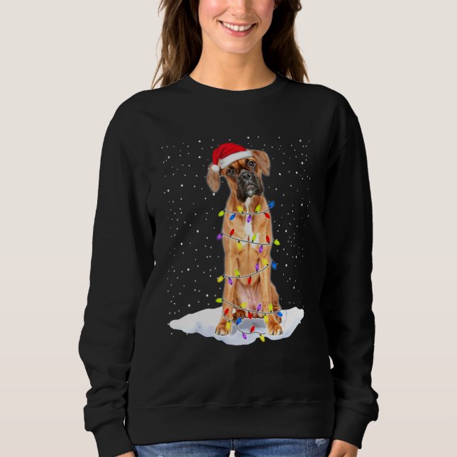 Boxerhund Sweatshirt (Vorderseite)