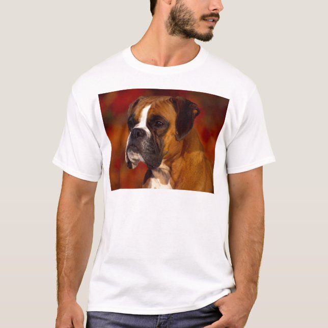 Boxerhund T-Shirt (Vorderseite)