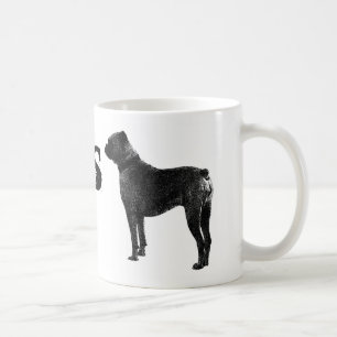 Boxerhundekaffee-Tasse Kaffeetasse