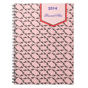 Boxermuster Notizblock