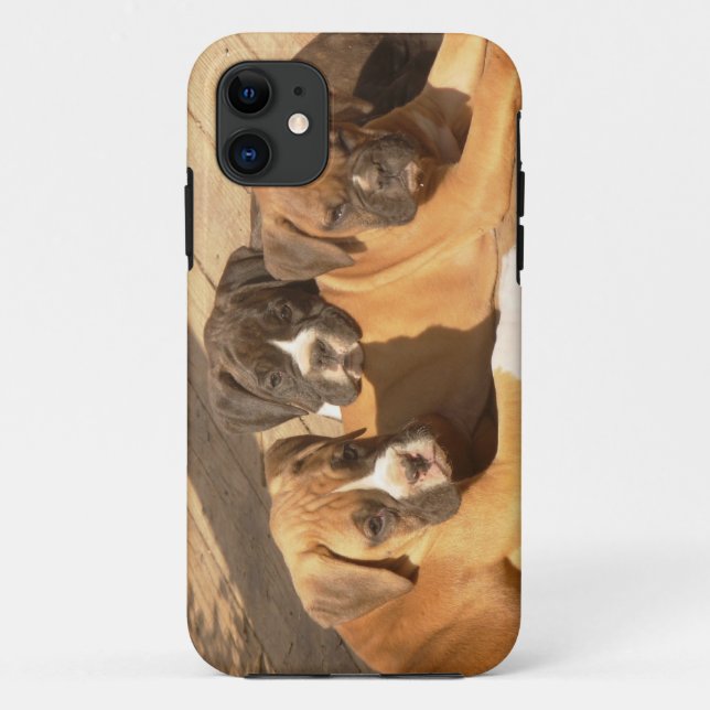 Boxerwelpen iPhone 5 kaum dort universeller Fall Case-Mate iPhone Hülle (Rückseite)