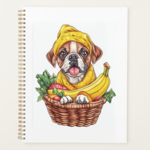 Boxeur Banane � Chien Fruit Drôle