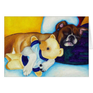 Boxeur et ours de nounours