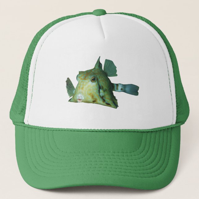 Boxfish - Abstraktes Design - Aus einem Foto schne Truckerkappe (Vorderseite)