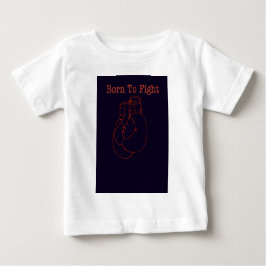 Boxgloves Fight Fan Geschenk oder Weihnachten Baby T-shirt