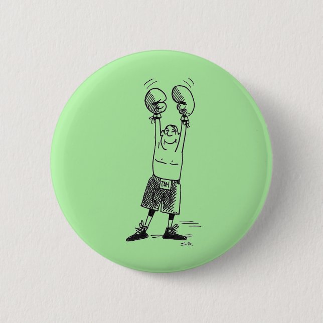 Boxgrüne Taste Button (Vorderseite)