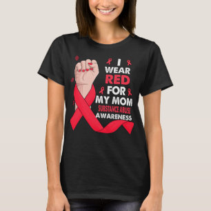 Boxhand I Trage Red für meine Mama SUBSTANZMISSBRA T-Shirt