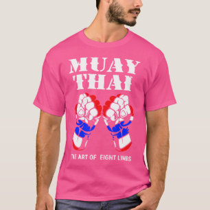 Boxhandschlag Kickboxen Die Kunst der 8 Gliedmaßen T-Shirt