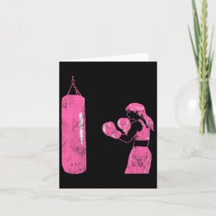 Boxhandschuh Boxer Coach Combat Sport Trainee Karte