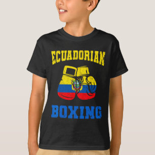 Boxhandschuhe Ecuador Pride Boxing Mens T-Shirt