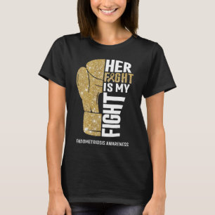 Boxhandschuhe Endometriose Kriegerin T-Shirt