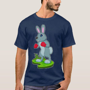Boxhandschuhe für Kaninchen Boxen T-Shirt